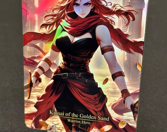 Kassai of the Golden Sand - Hero Alter - Flesh and Blood TCG