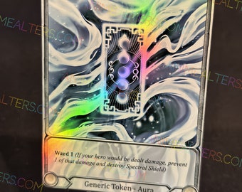 Spectral Shield - Flesh and Blood Illusionist Aura Token - Etsy