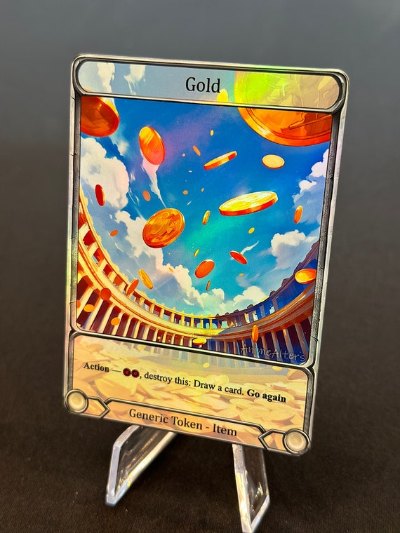 Gold - Token Alter - Flesh and Blood TCG - Etsy