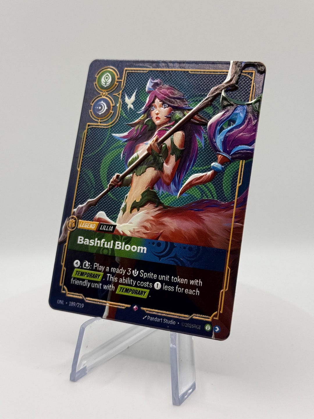 Lillia - Bashful Bloom - 3D Legend Proxy - Riftbound TCG - Etsy