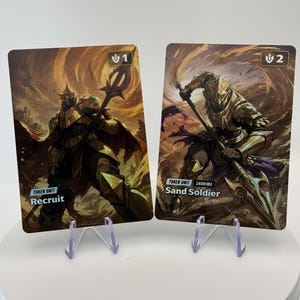 Soldado de arena // Recluta - Token Alter - Riftbound TCG