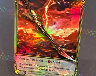 Obsidian Fire Vein - Weapon Alter - Flesh and Blood TCG - Etsy