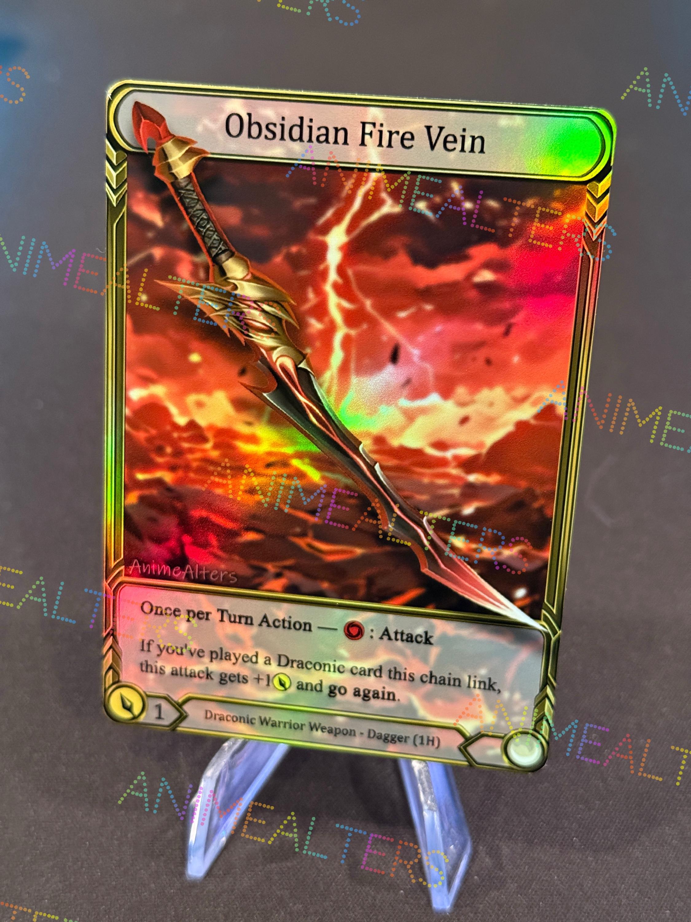 Obsidian Fire Vein 右向プロモFlesh and Blood Obsidian Fire Vein 右向プロモFlesh and Blood