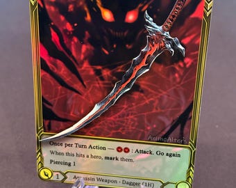 Hunter's Klaive - Weapon Proxy Alter - Flesh and Blood TCG