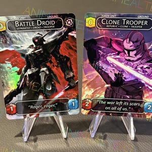Kampfdroide // Clone Trooper (Variante 1) - Token Alter - Star Wars Unlimited Sammelkartenspiel
