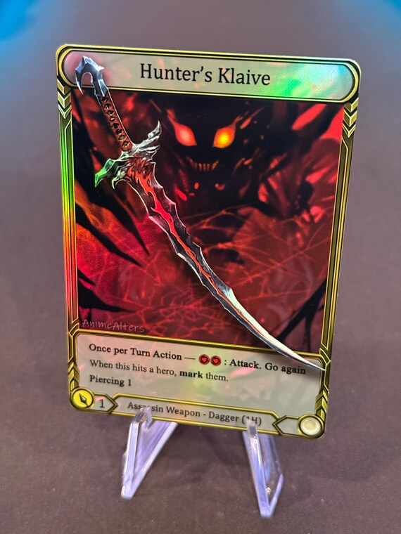 狩人のクレイヴ / Hunter's Klaive 狩人のクレイヴ / Hunter's Klaive HNT009【EN】『CF』【Assassin