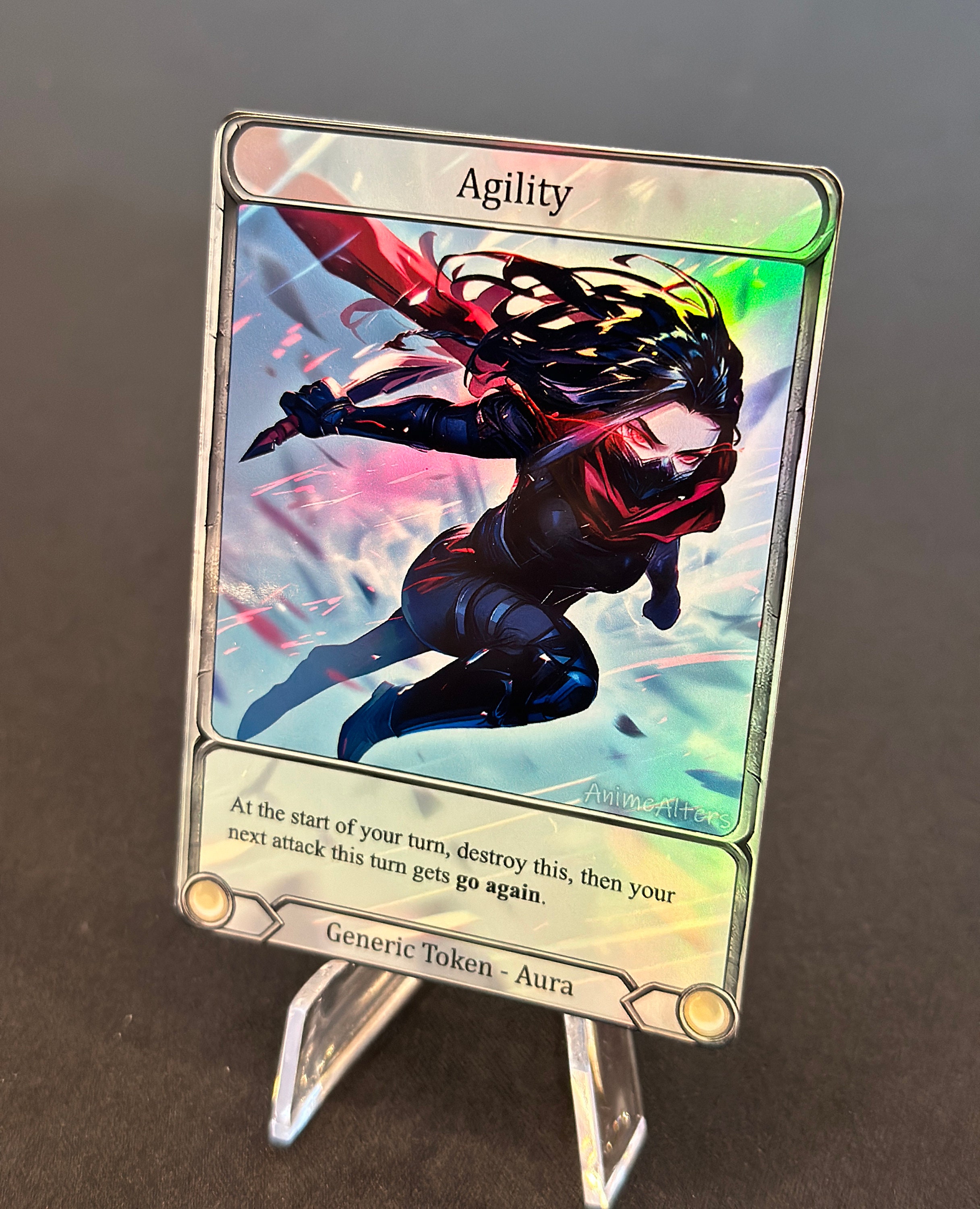 その他 fab flesh and blood agility cold foil Agility - Token Alter - Flesh and Blood TCG - Etsy