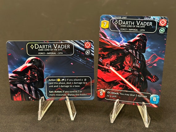 Darth Vader Leader Alter Star Wars Unlimited TCG - Main Image