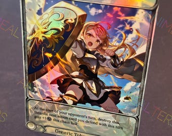 Vynnset, Iron Maiden - PROXY Token - Flesh and Blood TCG - Etsy