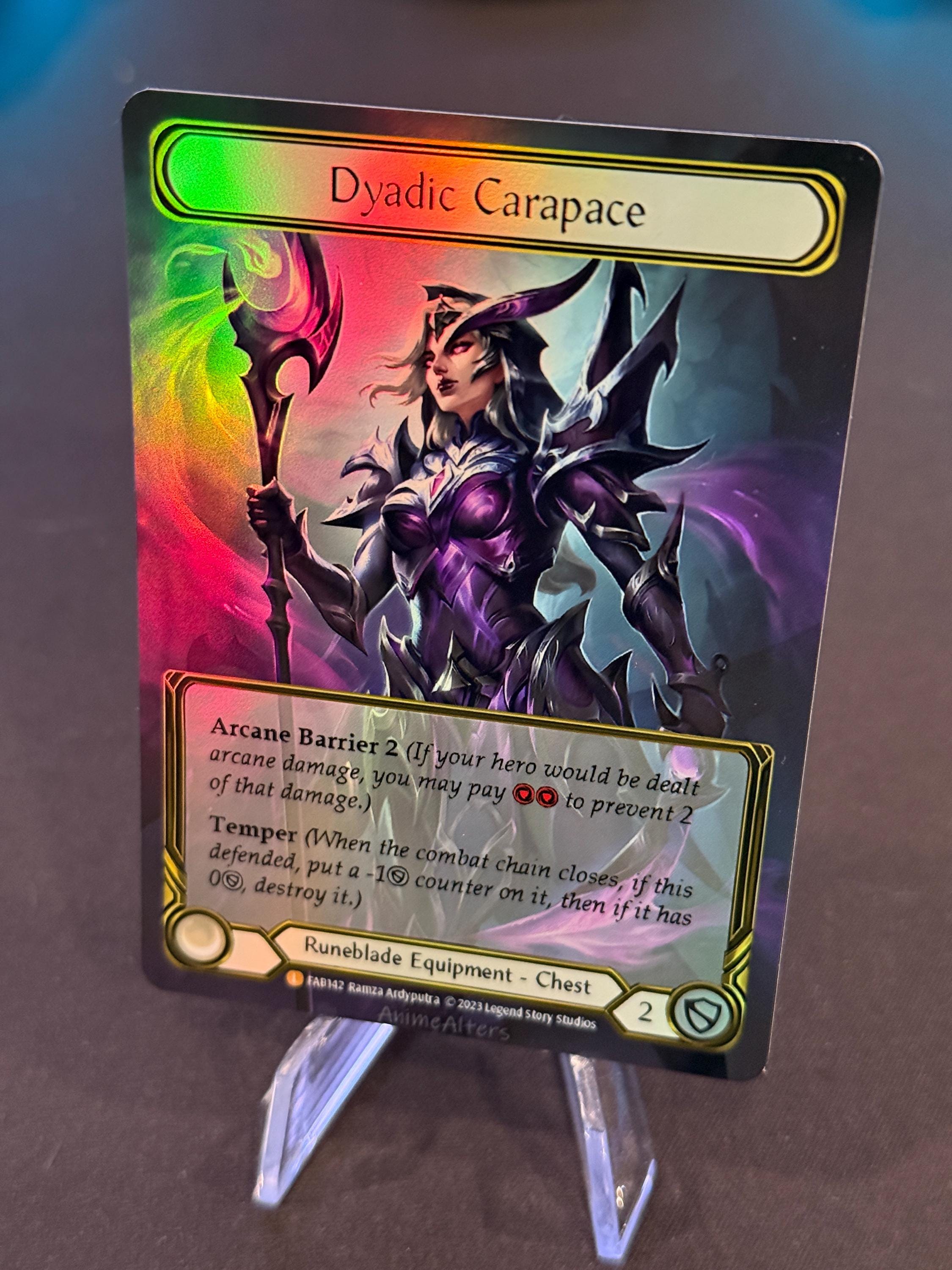Dyadic Carapace - Equipment Proxy Alter - Flesh and Blood TCG