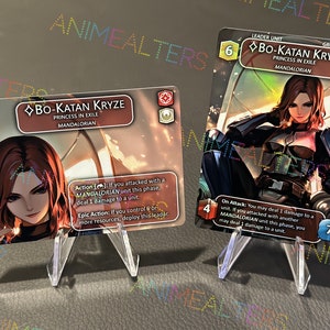 Bo-Katan Kryze, Princesa no Exílio - Líder Alter - Star Wars Unlimited TCG