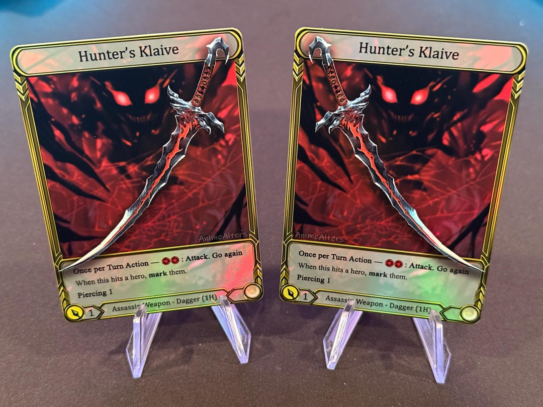 【EN】Hunter's Klaive CF　Flesh and Blood Hunter's Klaive | The Hunted | Star City Games