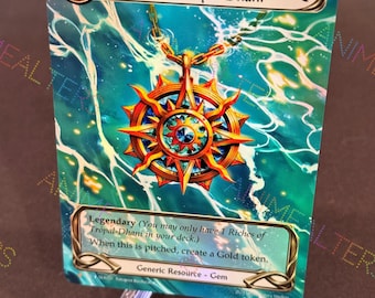 Prism, Awakener of Sol - Alter Token - Flesh and Blood TCG - Etsy
