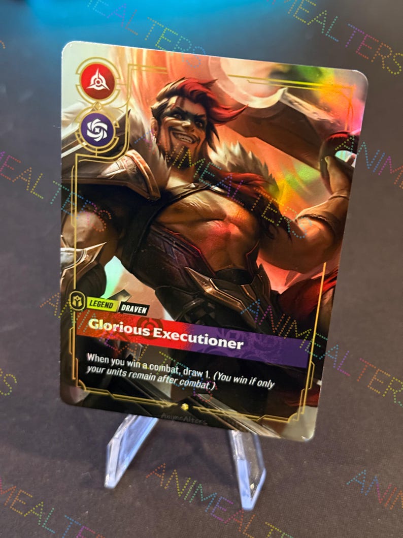 Draven - Glorious Executioner - Grand Reckoning - Legend Proxy ...