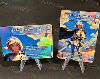 Luke Skywalker (variante collegamento) - Leader Alter - Star Wars Unlimited TCG