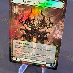 Valiant Dynamo - Equipment Proxy Alter - Flesh and Blood TCG