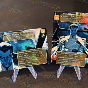 Grande Almirante Thrawn - Líder Alter - Star Wars Unlimited TCG