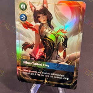 ahri card sleeves 2-Pocket Mini Cards Binder for Pokemon Cards Fit 80 Pcs Cards – Zelda Cards main image 1