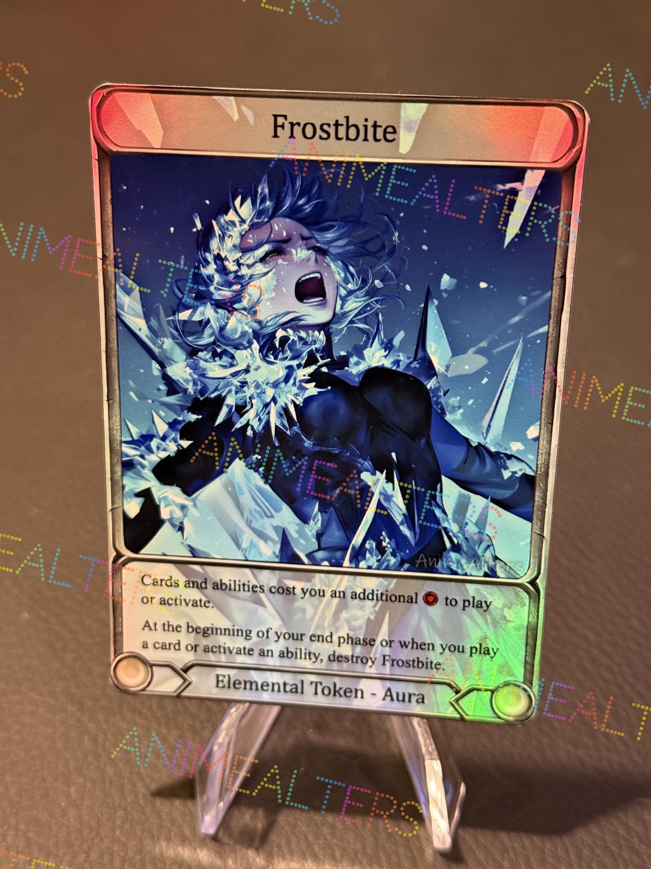 Frostbite - Token Alter - Flesh and Blood TCG - Etsy