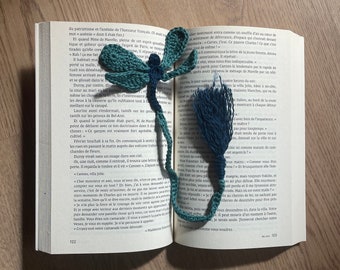 Crochet Dragonfly Bookmark