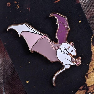 RATS Filthy Club WAY OF LIFE wingsブロンズピン ENAMEL PIN Rats With Wings || 1.75
