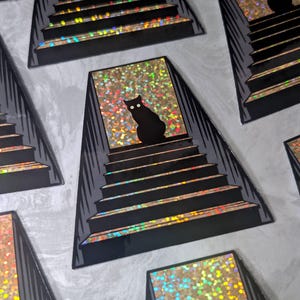 AUTOCOLLANT No Witness Glitter || Vinyle imperméable brillant de 3 po.