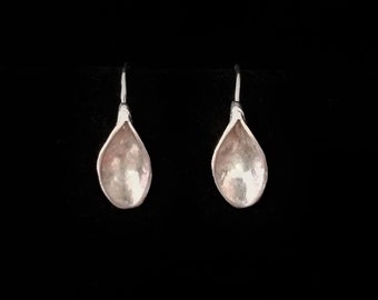 Calla Lily Sterling Silver Earrings