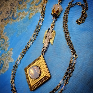 angel, locket, lily