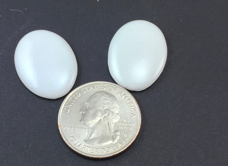 Small Oval Porcelain Focal Jewelry blanks for painting Etsy