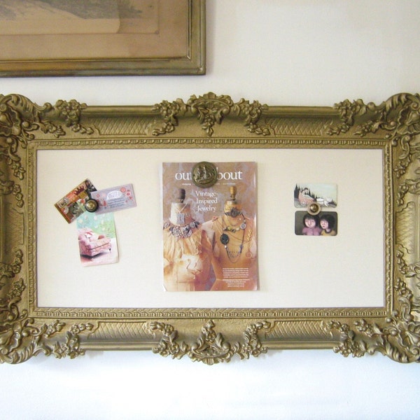 Ornate Baroque Framed Magnetic Inspiration Board Memo Board