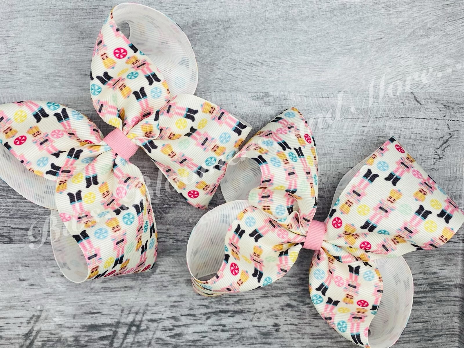 Nutcracker Boutique Hair Bow Christmas Bow Nutcracker Bow Etsy