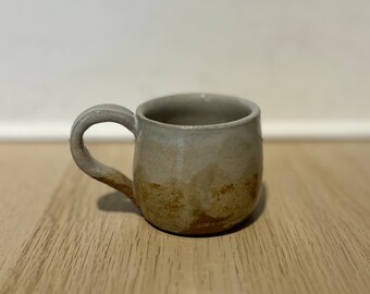 Ceramic coffee mug, unique handmade pottery