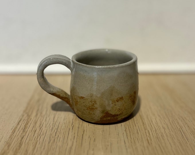 Ceramic coffee mug, unique handmade pottery