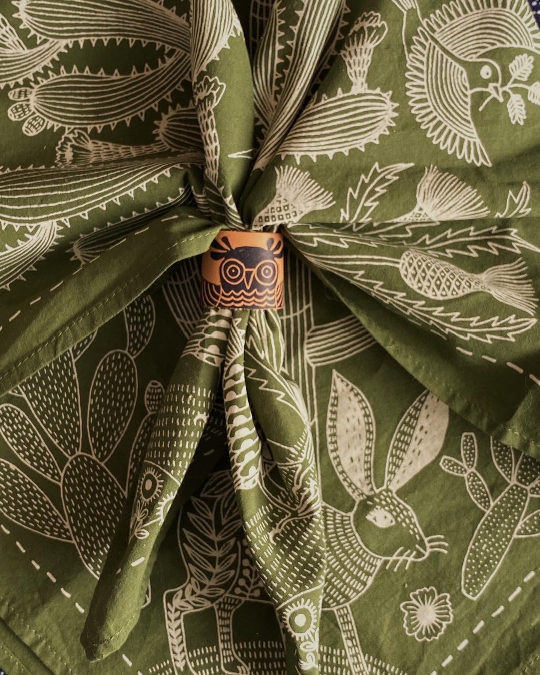 Olive Western Bandana main image 0