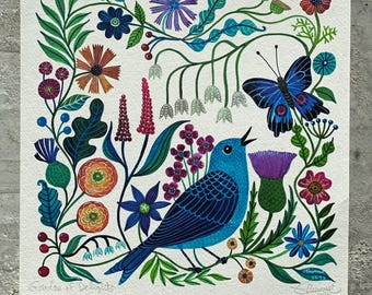Garden of Delights giclee print