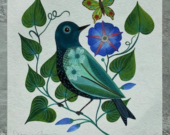 Morning Glory giclee print