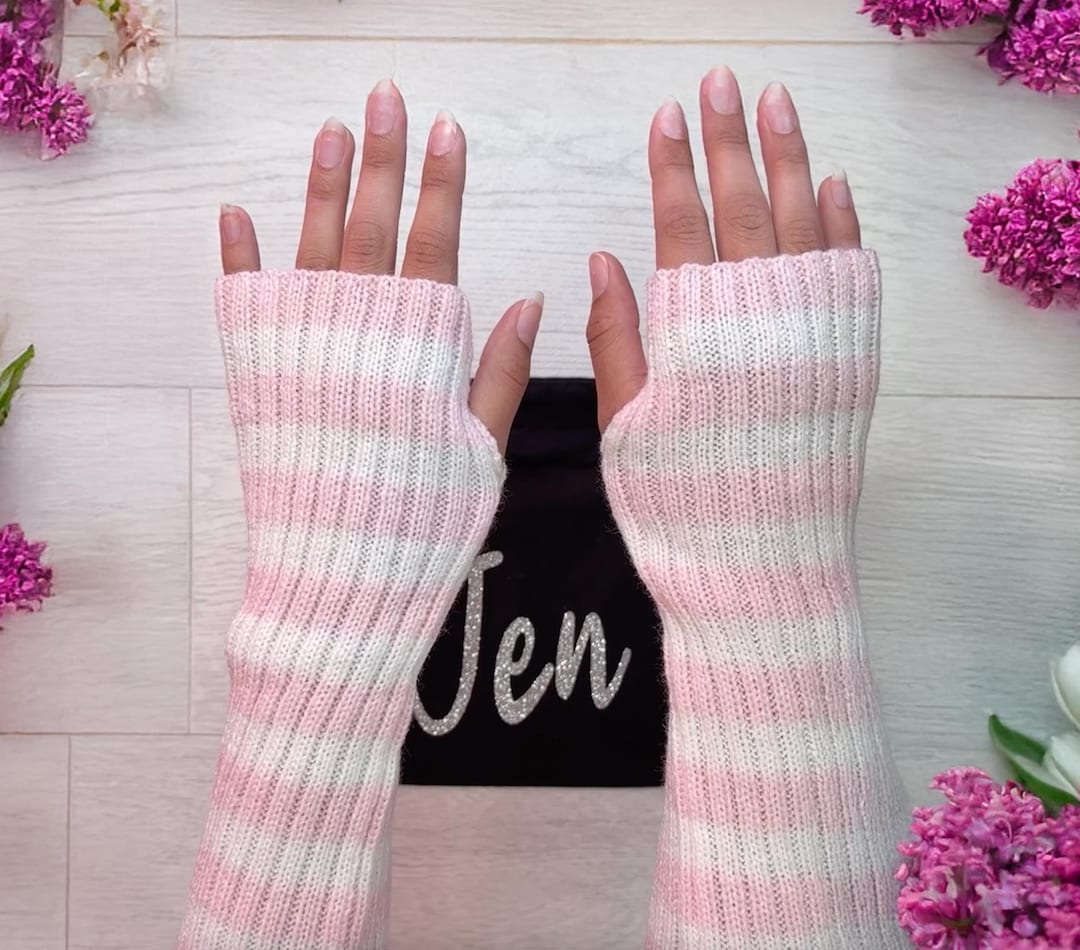 小物 NUMBER (N)INE ZIGZAG JACQUARD ARM WARMER NUMBER (N)INE 2022AW