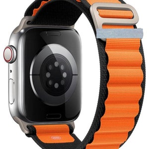 PRIJS PROMOTIE NYLON ALPINE Solo Loop-armband voor Apple Watch 42-49 mm 3-9 Ultra Trail Loop Ocean afbeelding 5