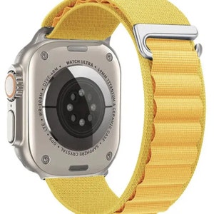 PRIJS PROMOTIE NYLON ALPINE Solo Loop-armband voor Apple Watch 42-49 mm 3-9 Ultra Trail Loop Ocean afbeelding 7