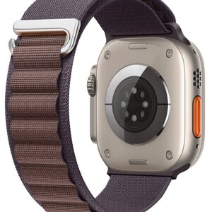 PRIJS PROMOTIE NYLON ALPINE Solo Loop-armband voor Apple Watch 42-49 mm 3-9 Ultra Trail Loop Ocean afbeelding 9