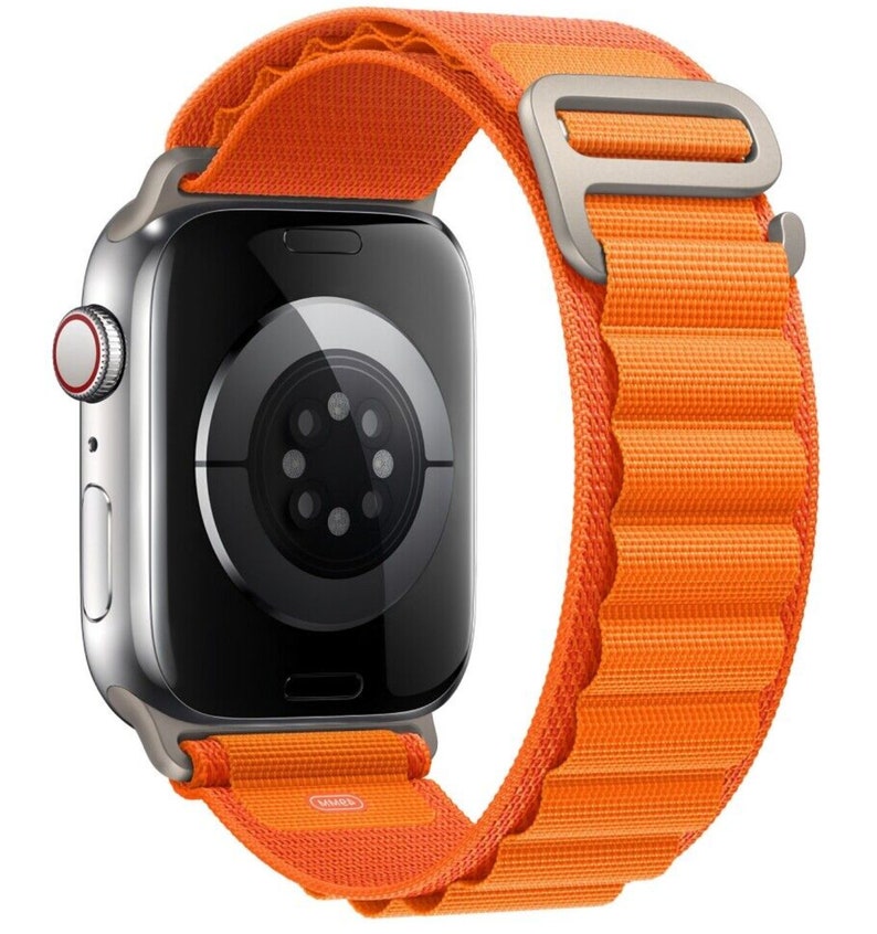 PRIJS PROMOTIE NYLON ALPINE Solo Loop-armband voor Apple Watch 42-49 mm 3-9 Ultra Trail Loop Ocean afbeelding 10