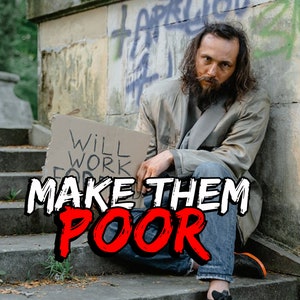 Make Them Poor Curse - A spell for financial ruin, revenge spell, poverty hex, money loss curse, lifestyle change, karma spell