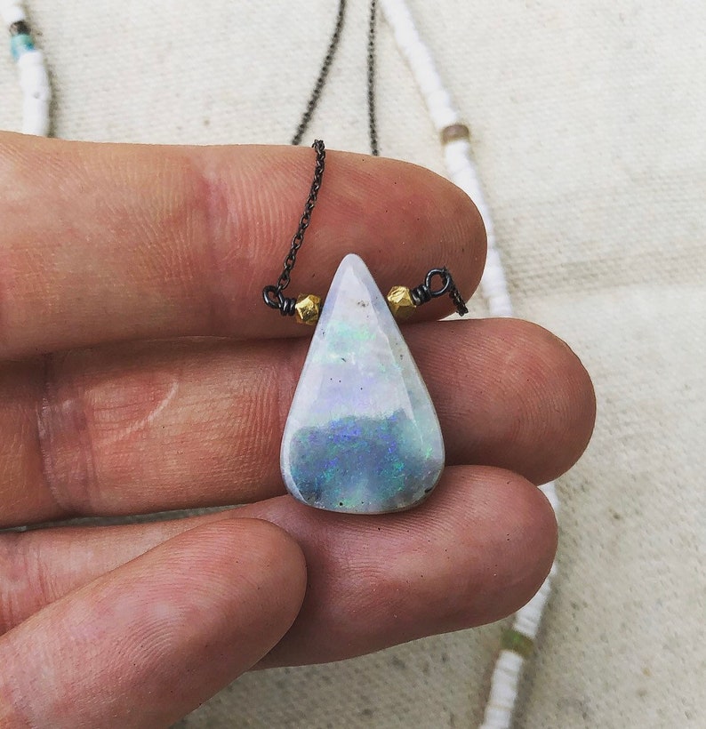 Gems Galore Periwinkle Edition Opal Teardrop