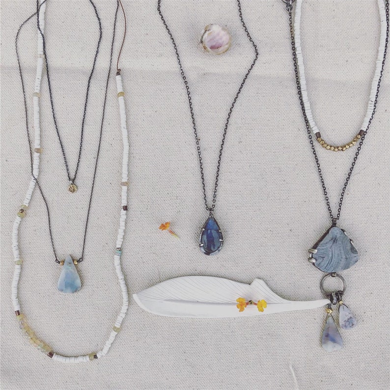 Gems Galore Periwinkle Edition Opal Teardrop