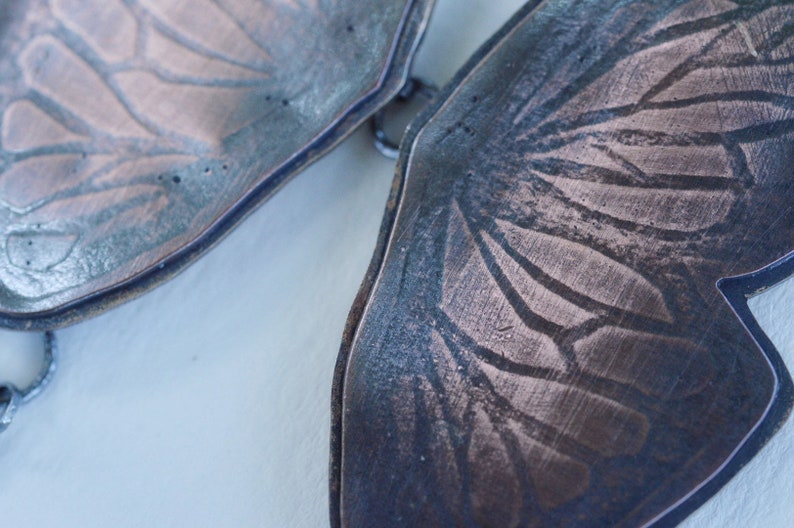 Butterfly Fringe Necklace