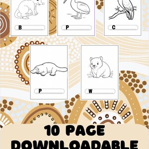 Australian Animals Colouring Book | Australian Mammals | A4 Colouring ...