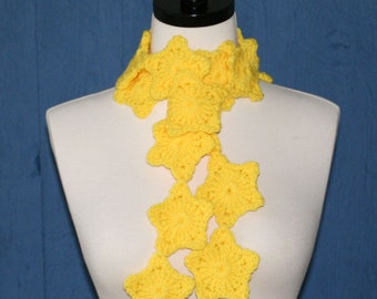 Star Bright Crochet Scarf Pattern Child - Adult PDF, PDF