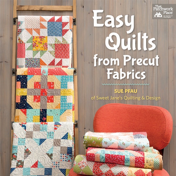 Quilt pattern book, patterns for precut fabric bundles, Vintage Style