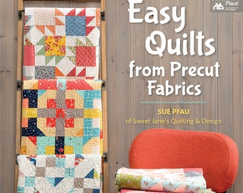 Quilt pattern book, patterns for precut fabric bundles, Vintage Style