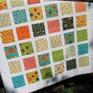 PDF QUILT PATTERN....Simple, Quick and Easy, French Window Panes image 4